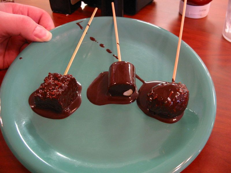 Chocolate Fondue Fountain Desserts