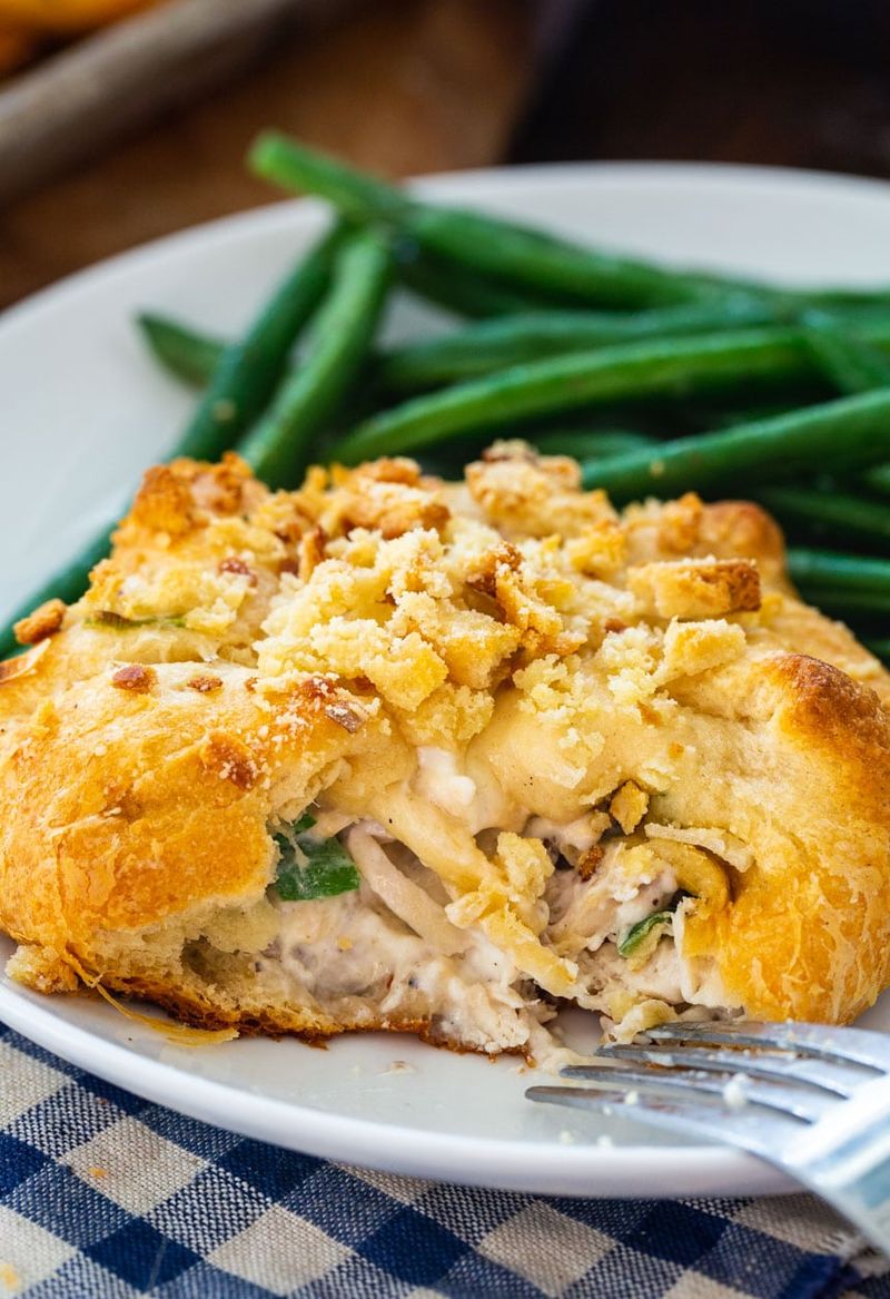 Chicken Pot Pie Crescents