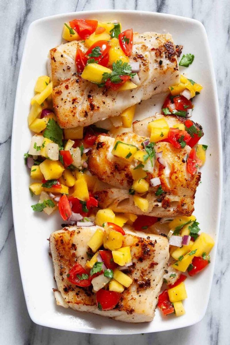 Grilled Mahi Mahi With Tropical Salsa