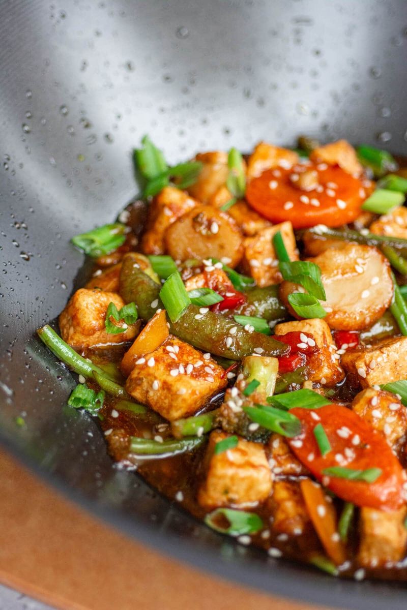 Teriyaki Tofu Stir Fry