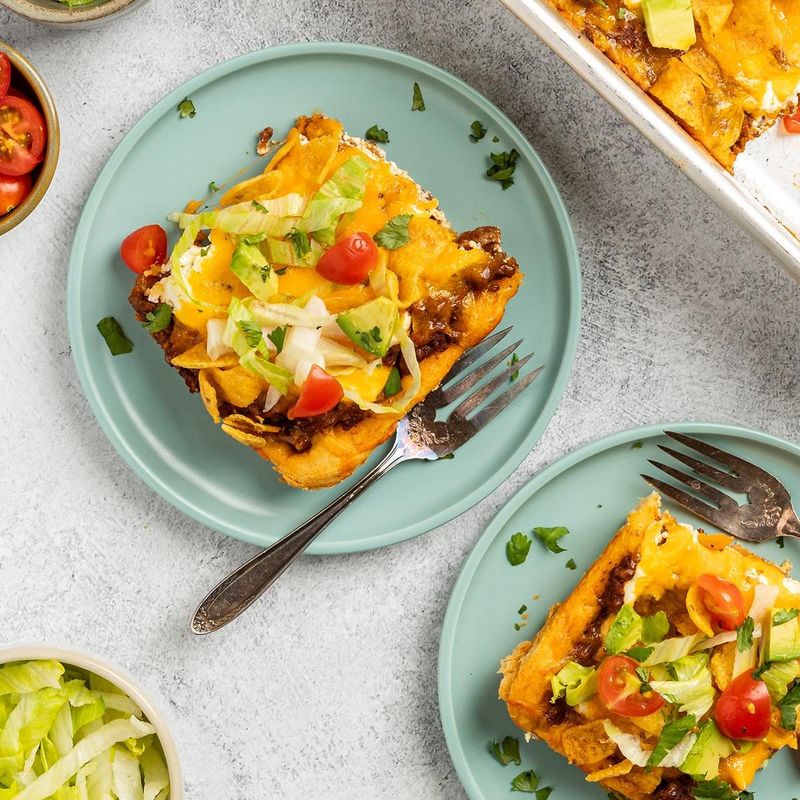 Taco Crescent Bake