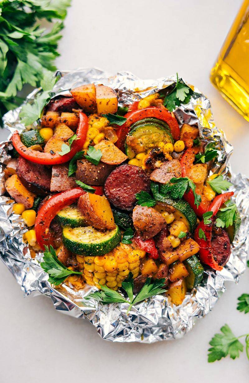 Campfire Foil Packet Dinners
