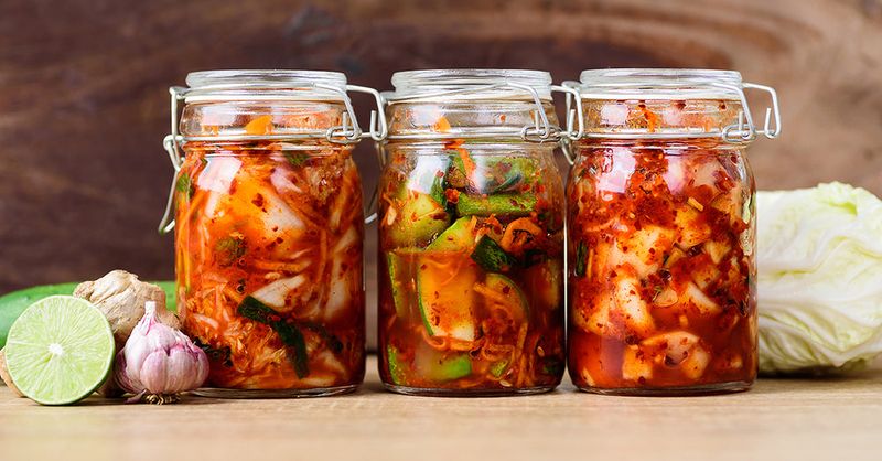 Fermented Vegetables (Sauerkraut, Kimchi)