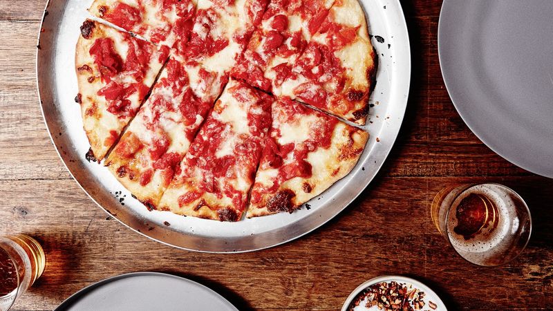 New Jersey Trenton Tomato Pie