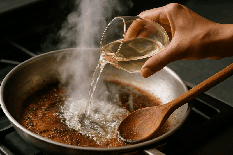 Not Deglazing For Extra Flavor