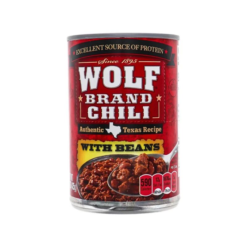 Wolf Brand Chili (With Beans)