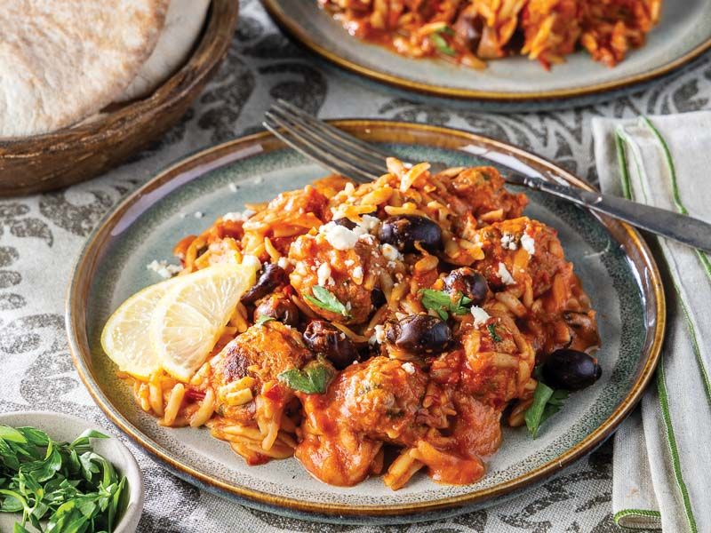 Greek Chicken Meatballs