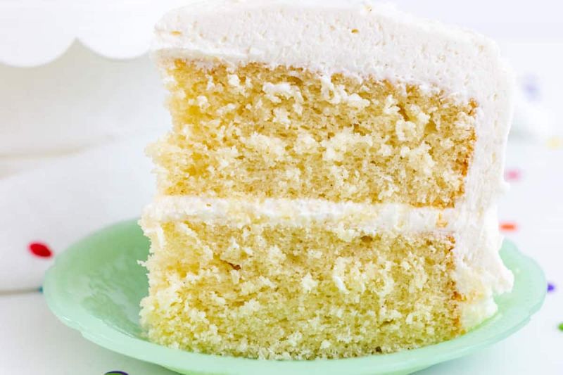 Classic Vanilla Bean Butter Cake