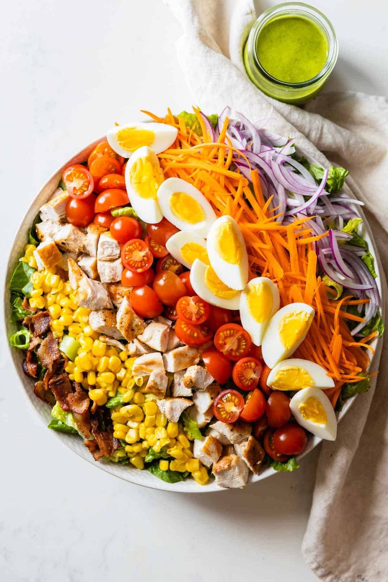 Big Chopped Salad With Protein