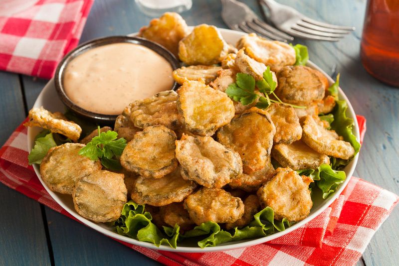Fried pickles