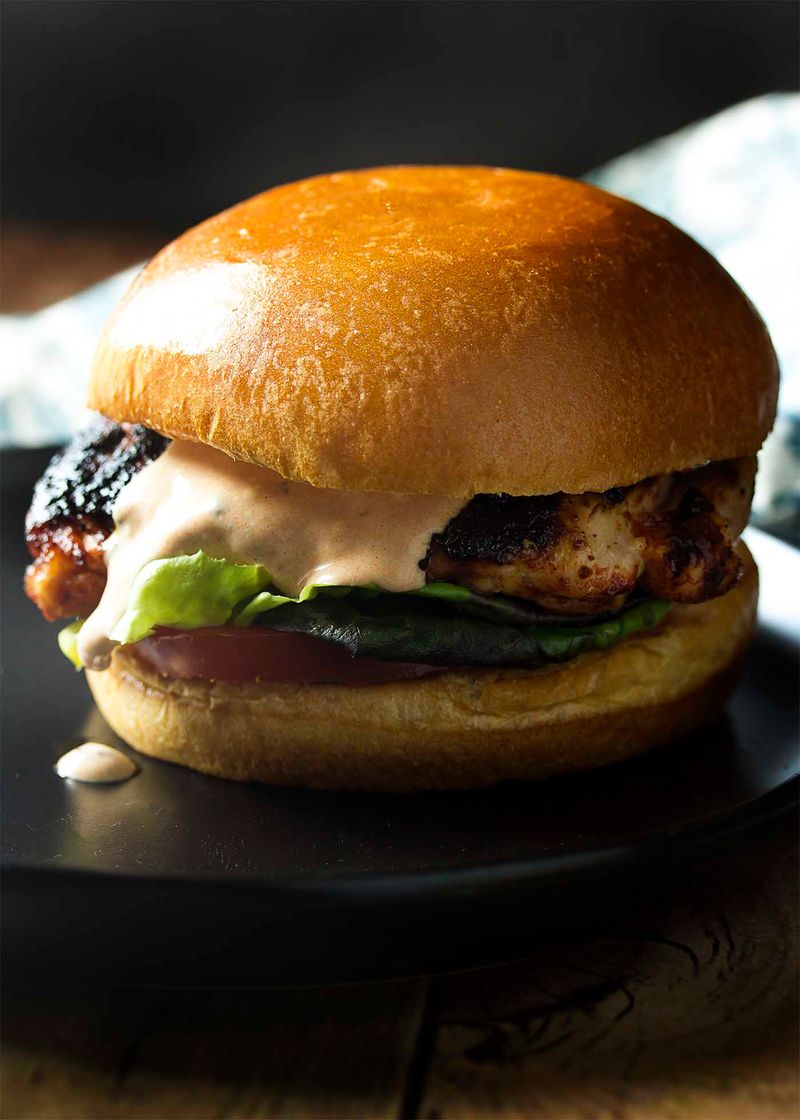 Chicken Sandwich with Chipotle Mayo