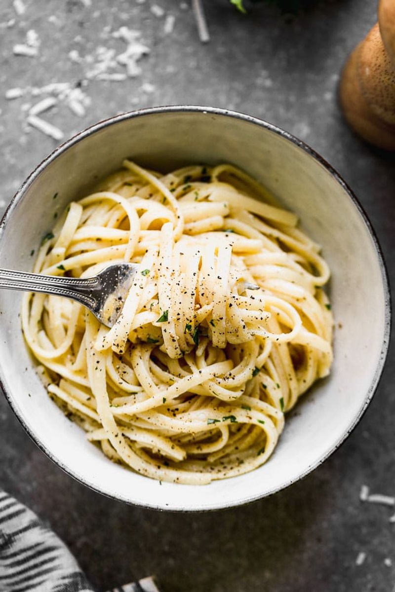Lemon Butter Parmesan Pasta