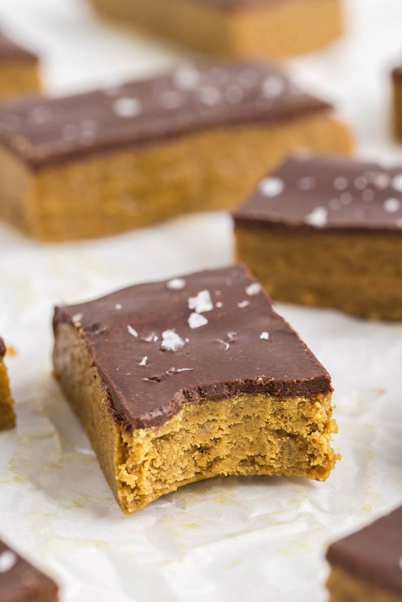 Chocolate Peanut Butter Protein Bars