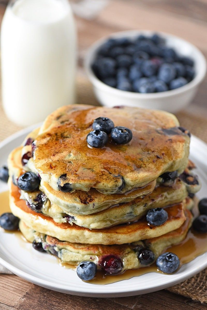 Blueberry Buttermilk Pancakes