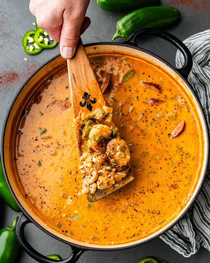 Creamy Cajun Chicken Soup