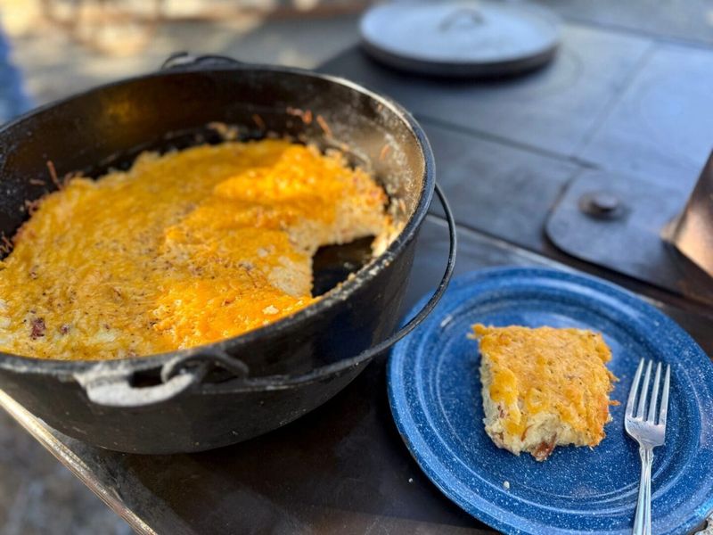 Bologna And Potato Breakfast Casserole