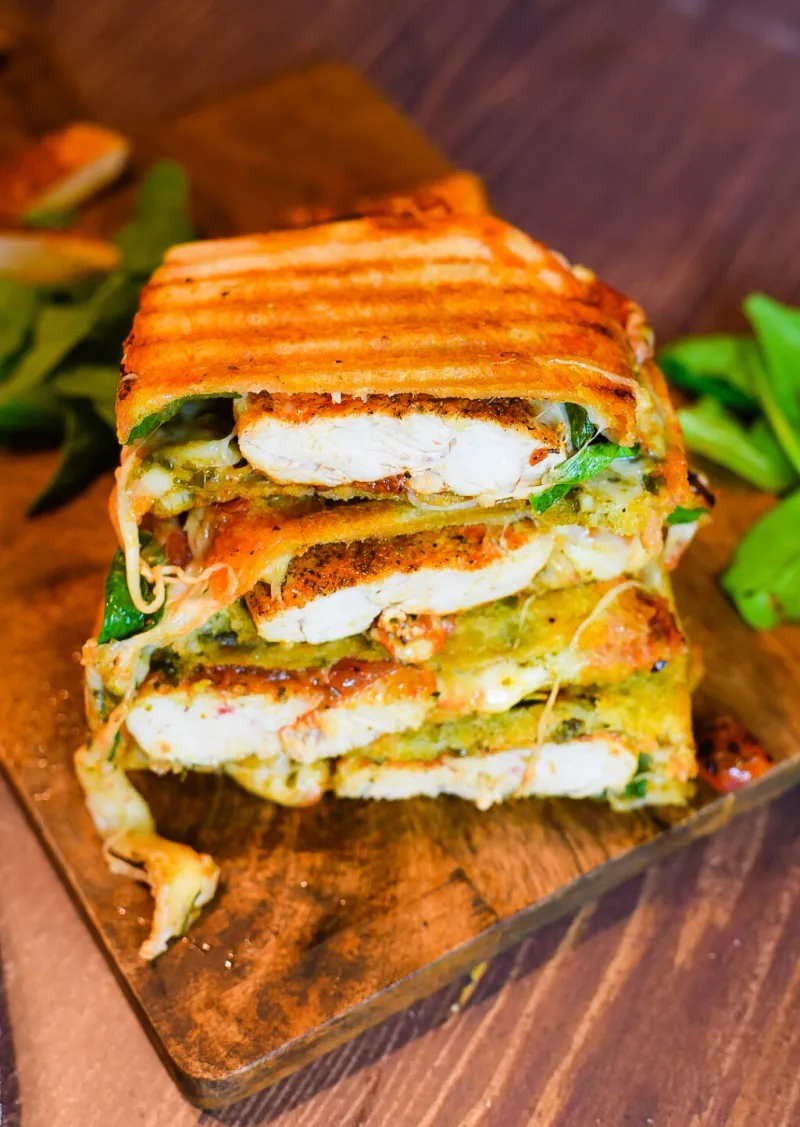Panini-Style Pressed Sandwich