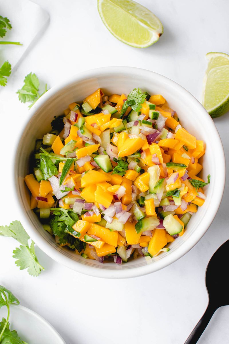 Cucumber Mango Salsa