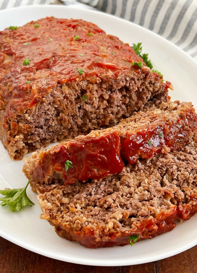 Meatloaf with Oatmeal