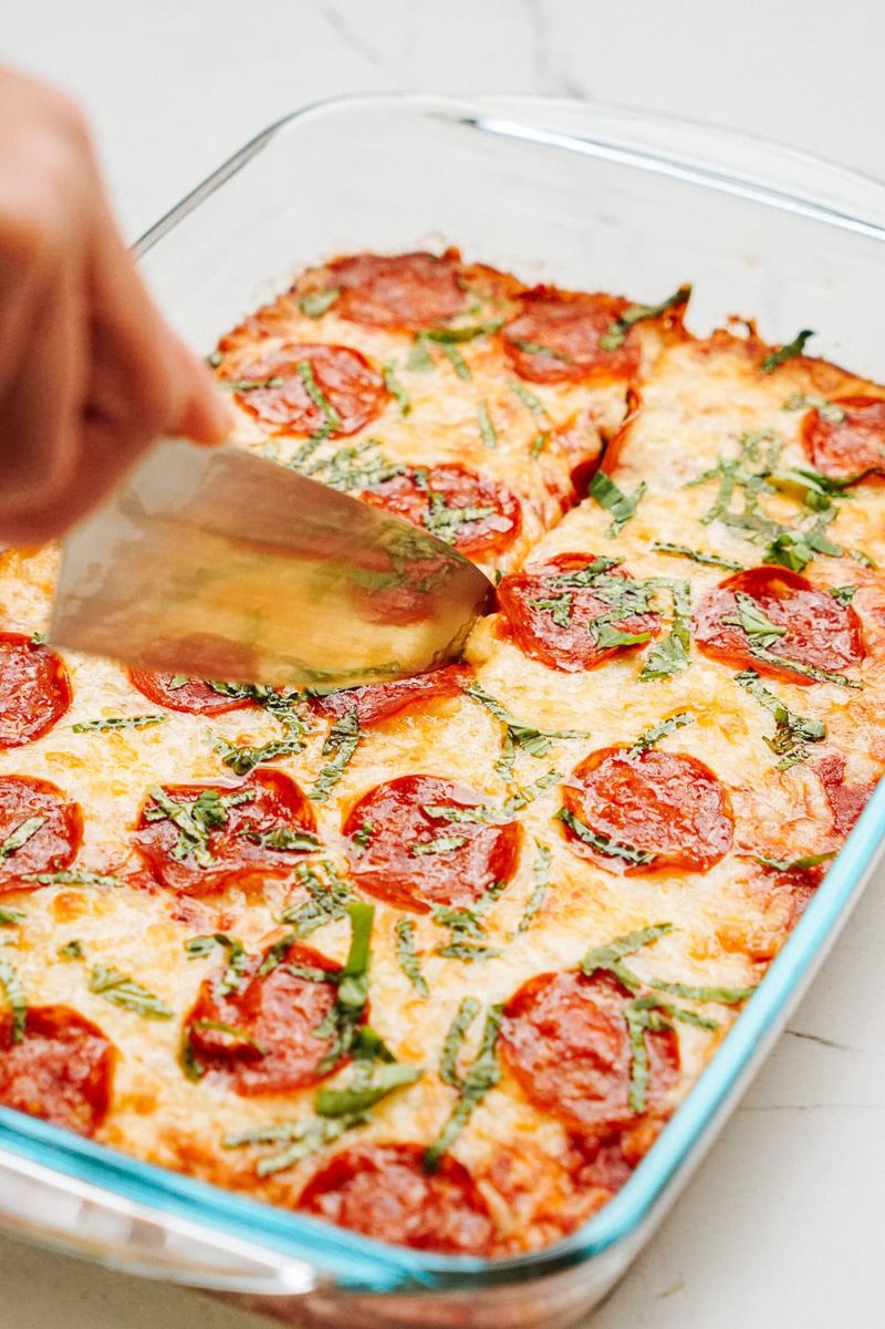 Zucchini Pizza Casserole