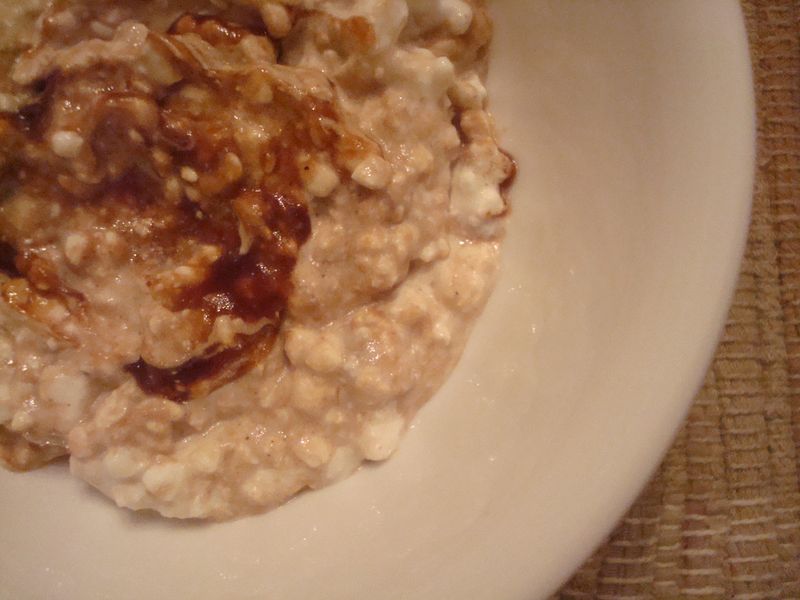 Apple Butter with Cottage Cheese