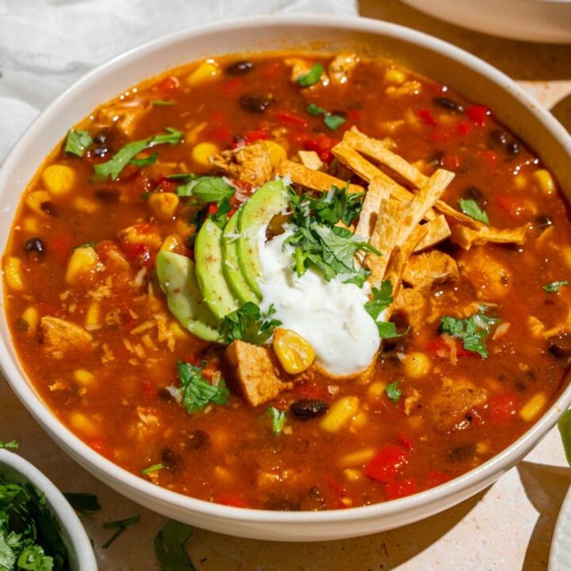 Panera-Style Chicken Tortilla Soup
