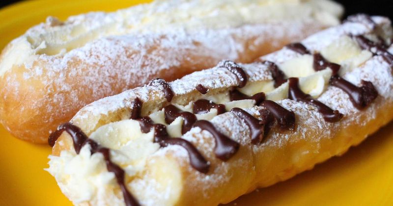 Custard-Filled Pepperoni Roll Donut (West Virginia)