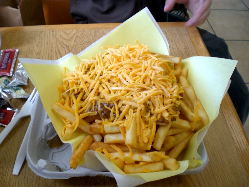 Chili Cheese Fries That Defy Logic