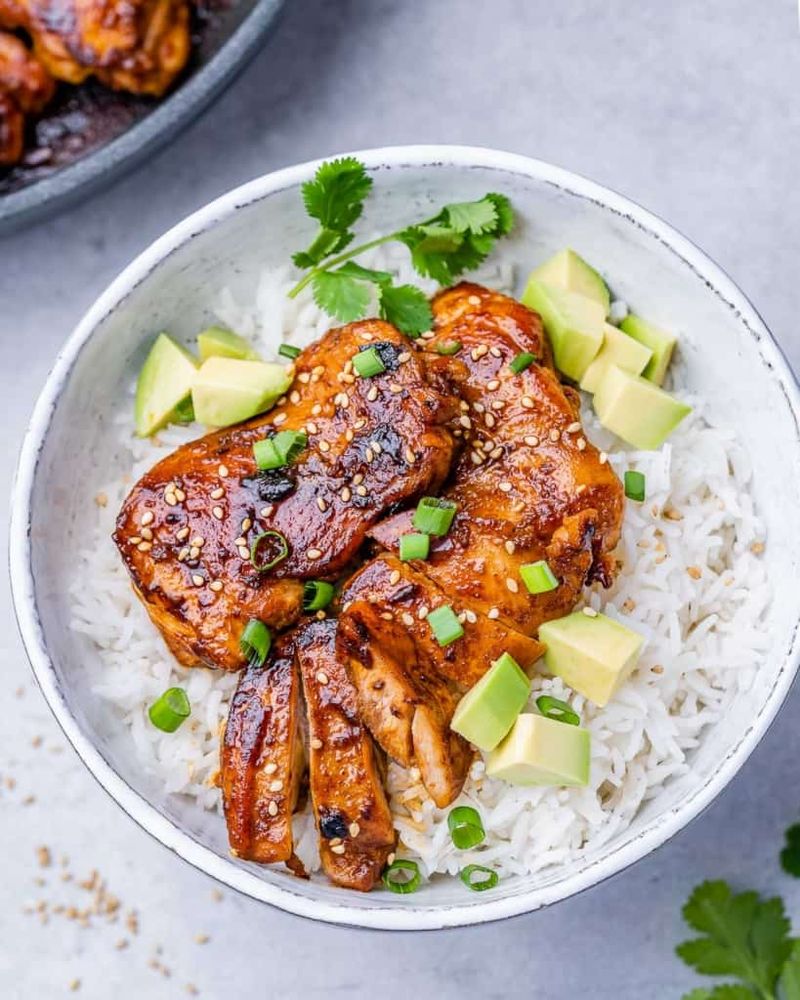 Korean-Style Grilled Chicken Thighs (soy marinade)