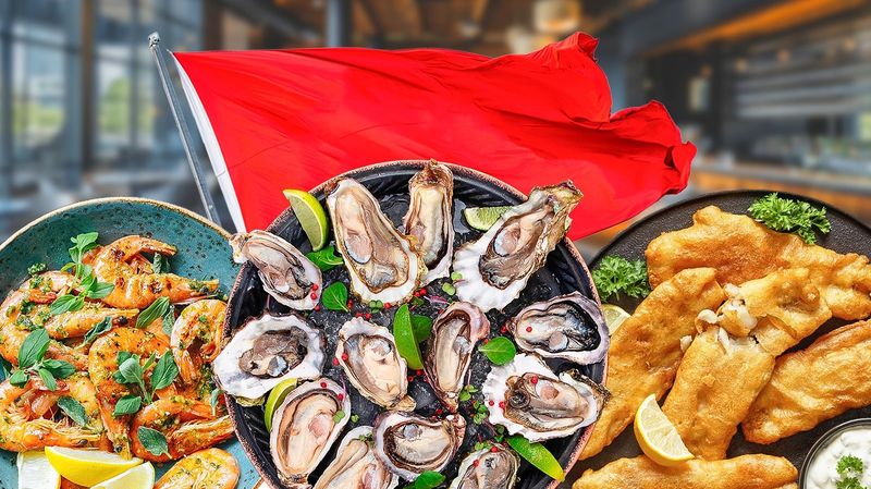 Fishy smell in a seafood place