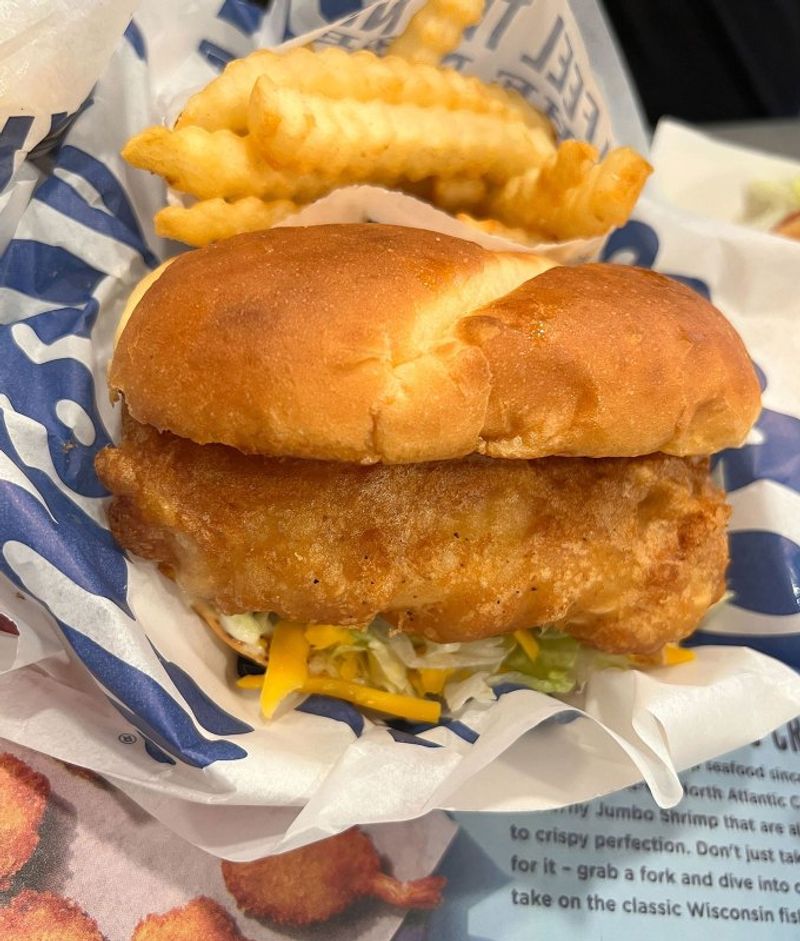 Culver’s — North Atlantic Cod Filet Sandwich