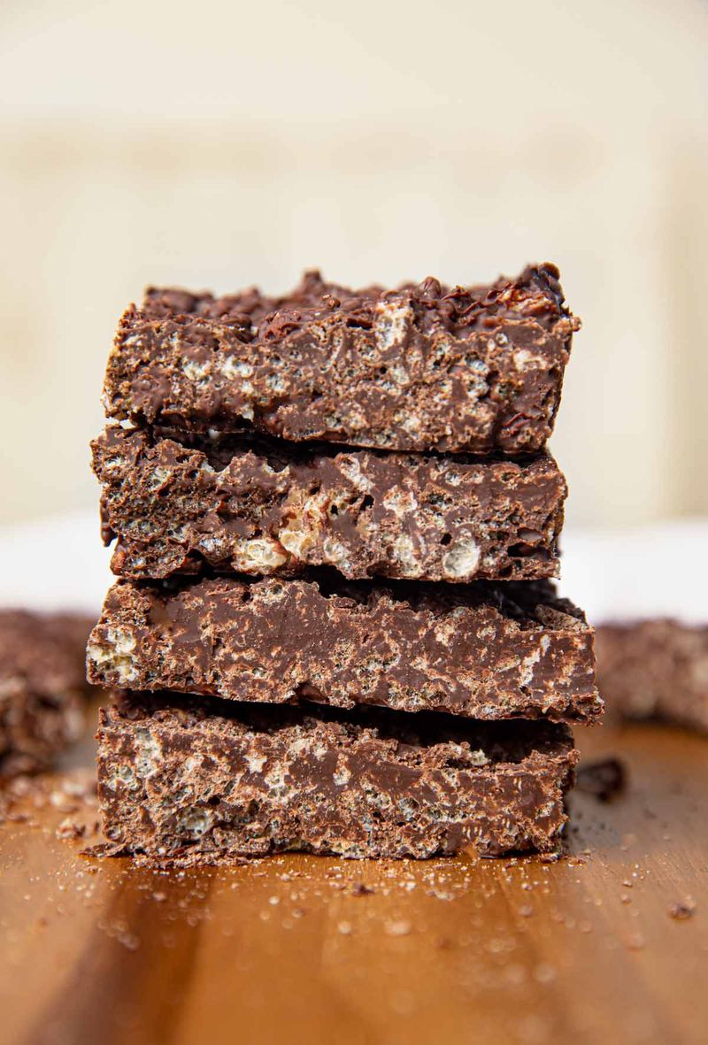 Crispy Rice Chocolate Crunch Bars
