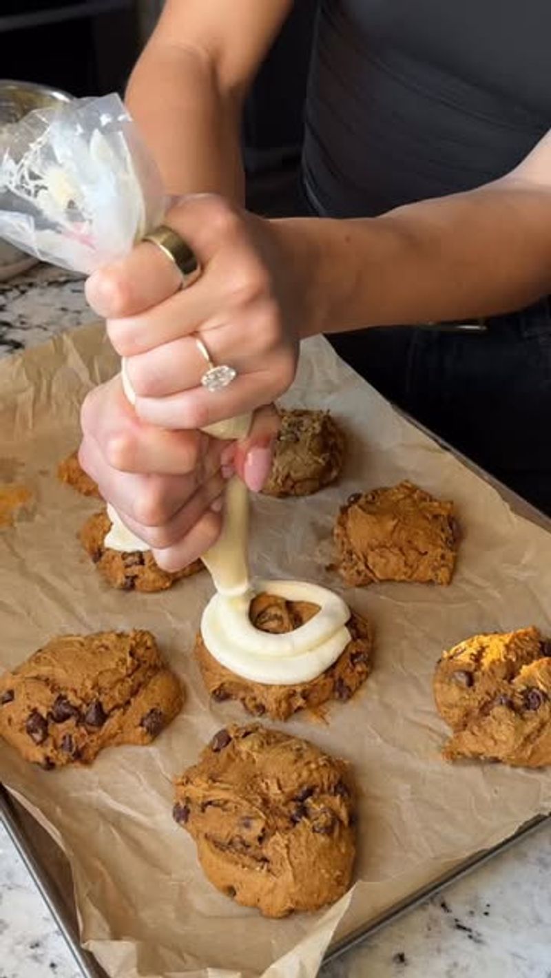 Spice Cake Mix + Pumpkin Cookies (soft, cakey)