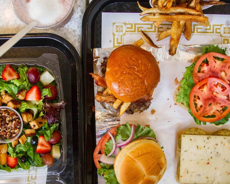 Maryland - Clark Burger Royale with Crab Old Bay Fries