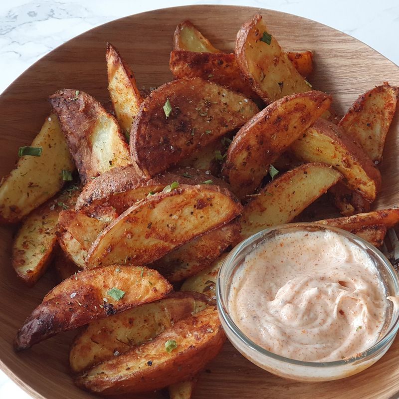 Cajun Potato Wedges