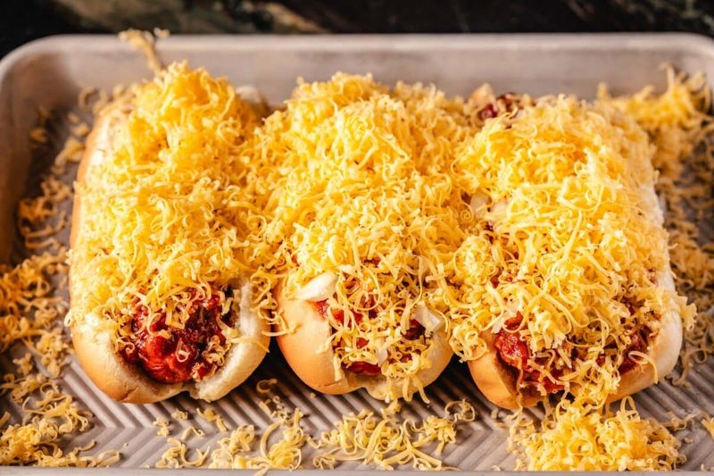 Ohio — Cincinnati Chili Cheese Coney (Skyline Chili)