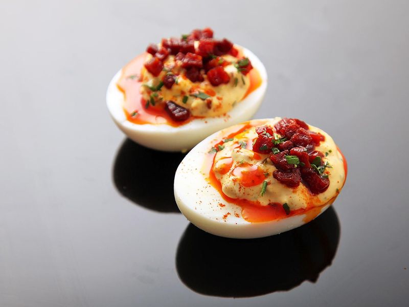 Deviled Eggs With Smoked Paprika