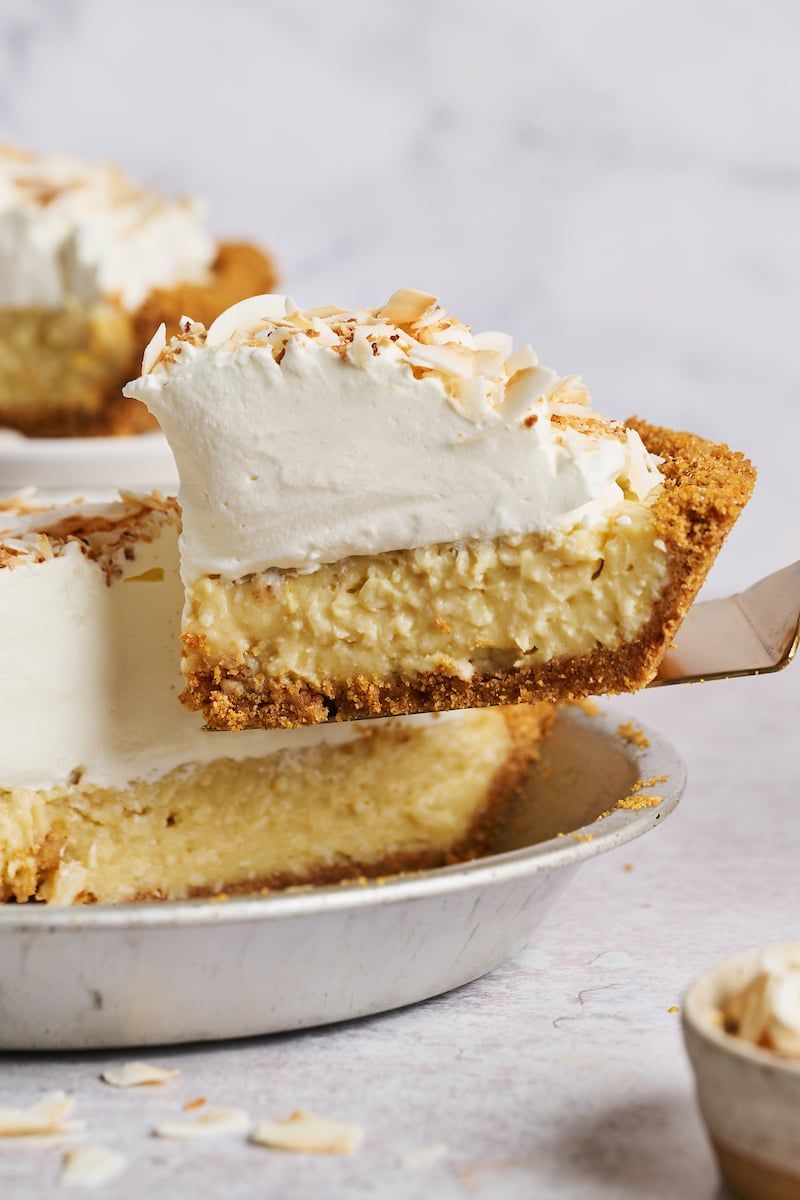 Coconut Cream Pie with Nilla Wafer Crust