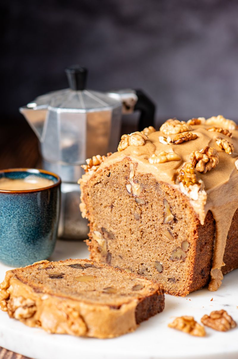 Espresso Walnut Coffee Cake
