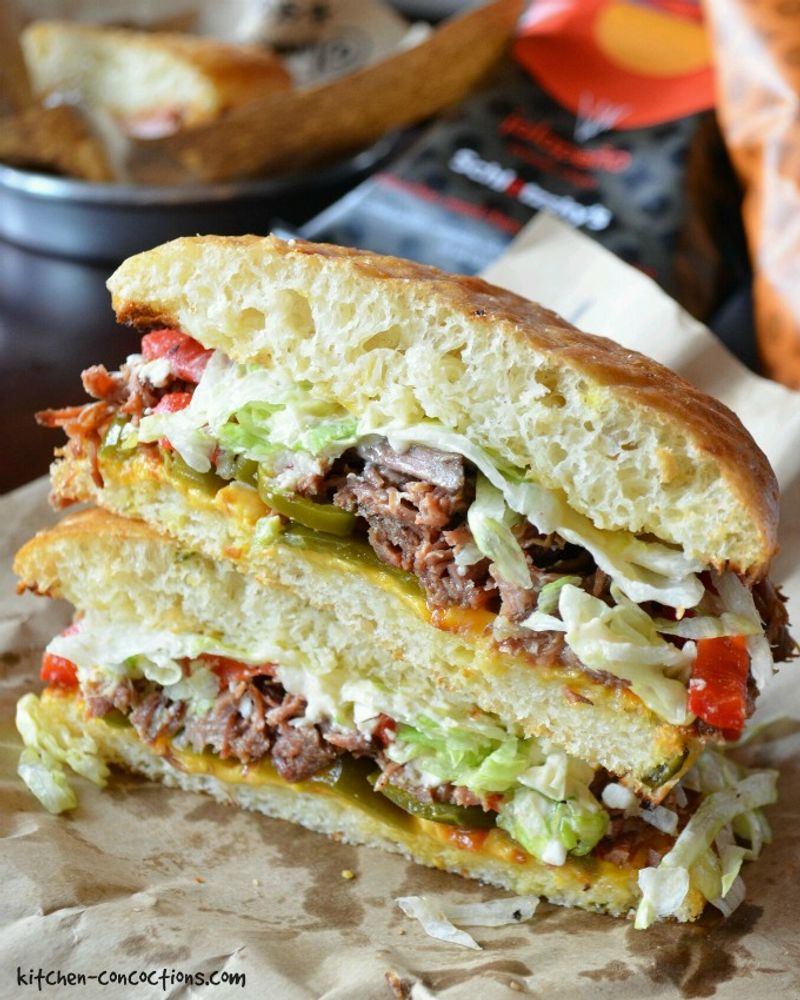 Schlotzsky’s Brisket Sandwich