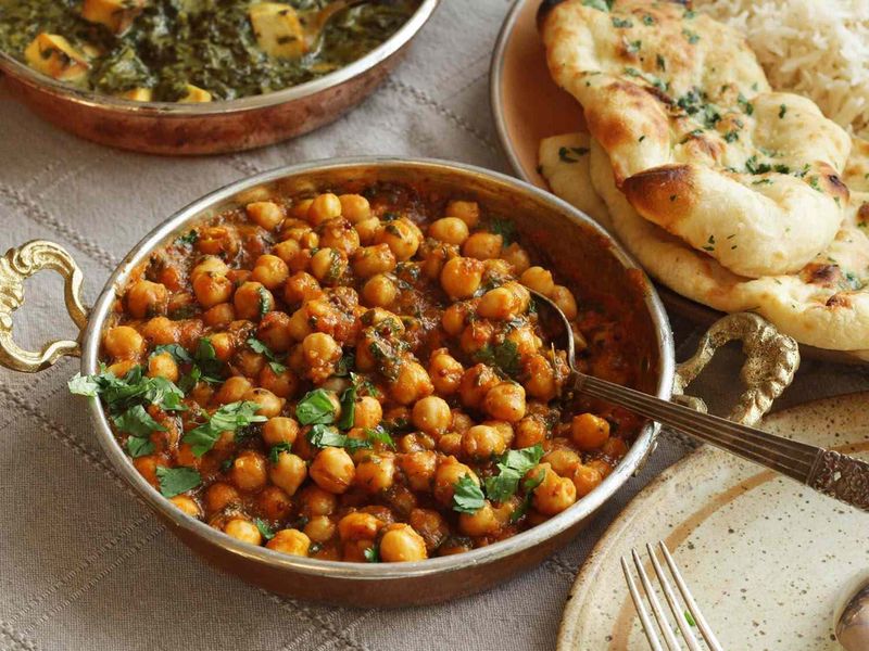 Chickpeas and other beans