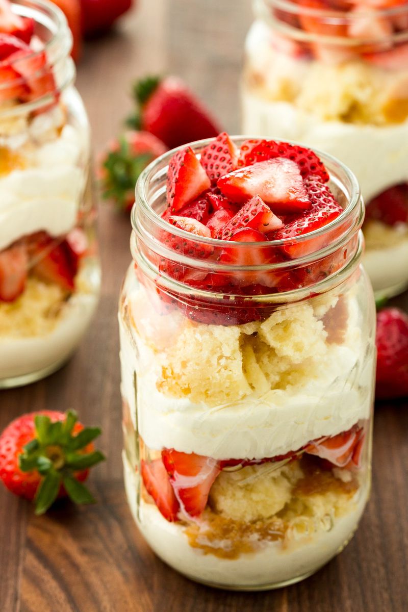 Strawberry Shortcake Jars