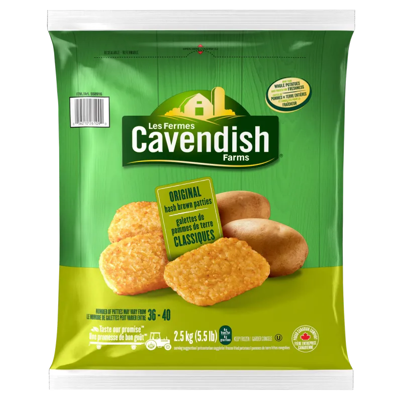 Cavendish Farms Hash Brown Patties