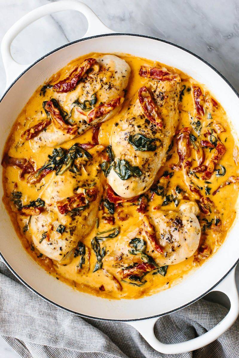One-Pan Creamy Tuscan Chicken