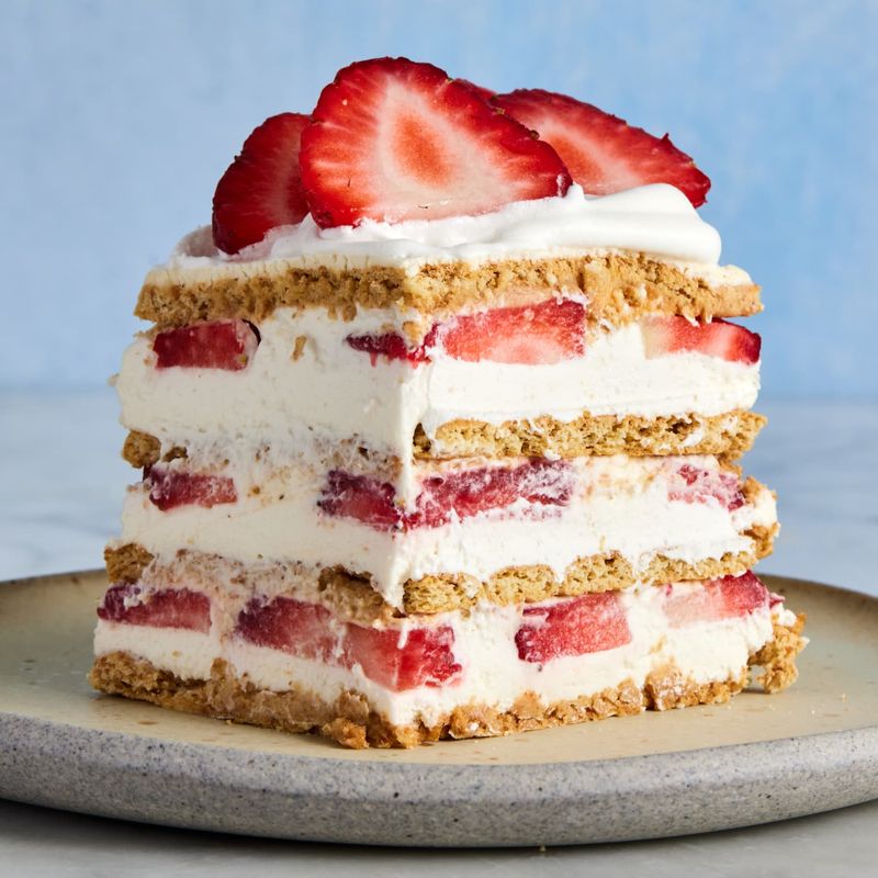 Strawberry Icebox Cake