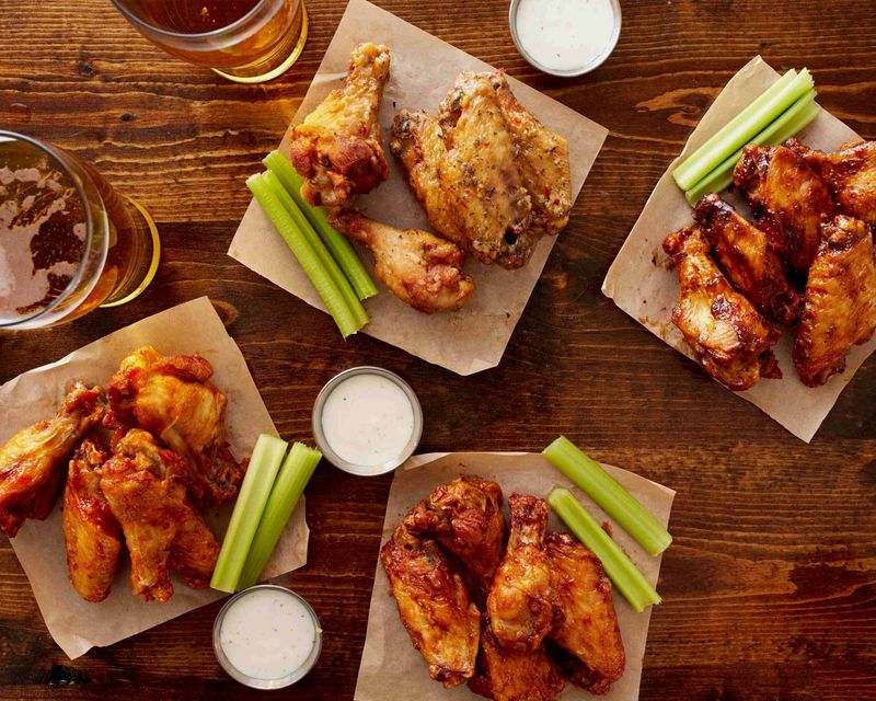 Massachusetts Honey Mustard Pretzel-Salt Wings