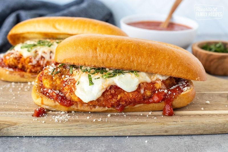 Chicken Parmesan Sandwich