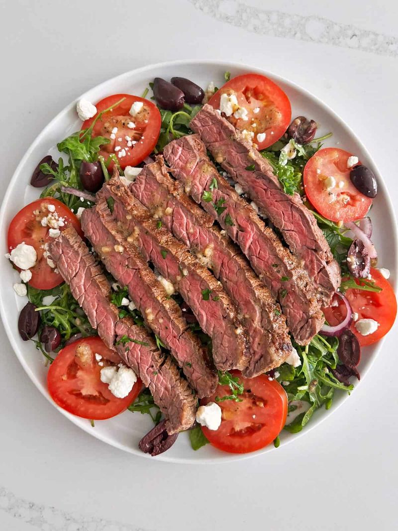 Steak and Arugula Salad