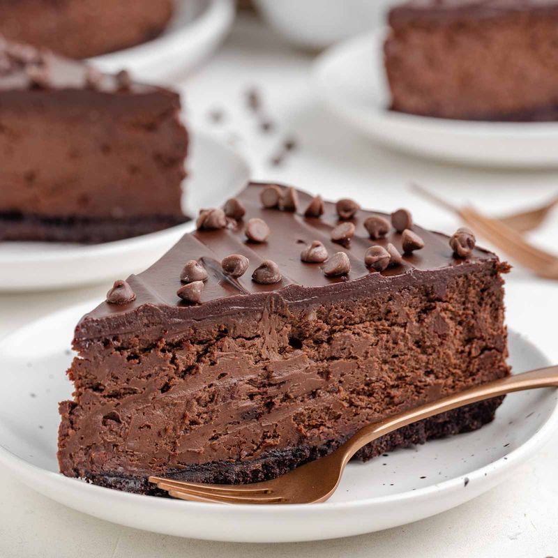 Triple Chocolate Cheesecake