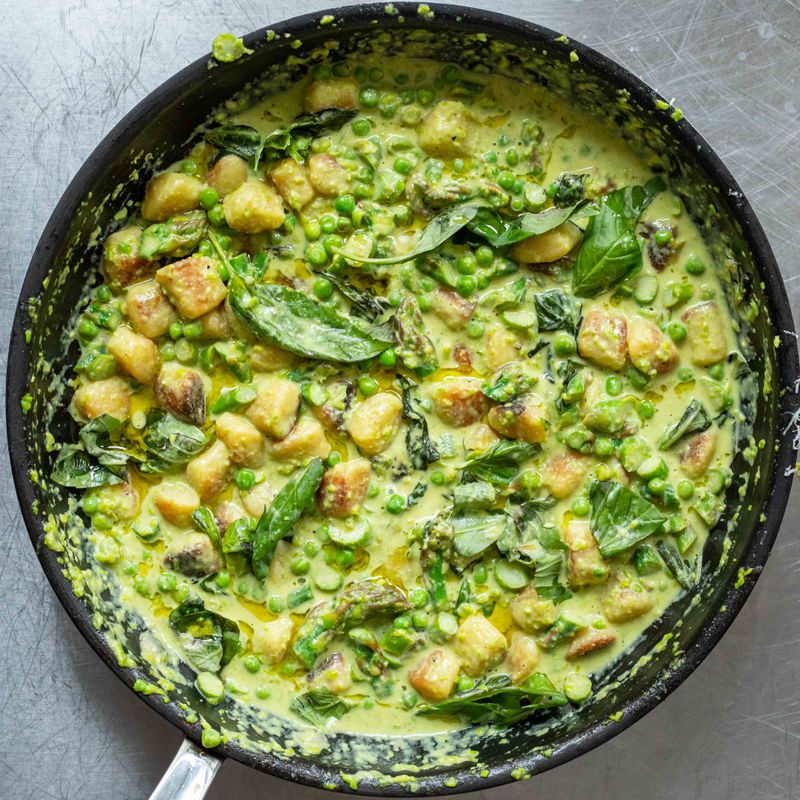 Gnocchi with Lemon Butter and Peas